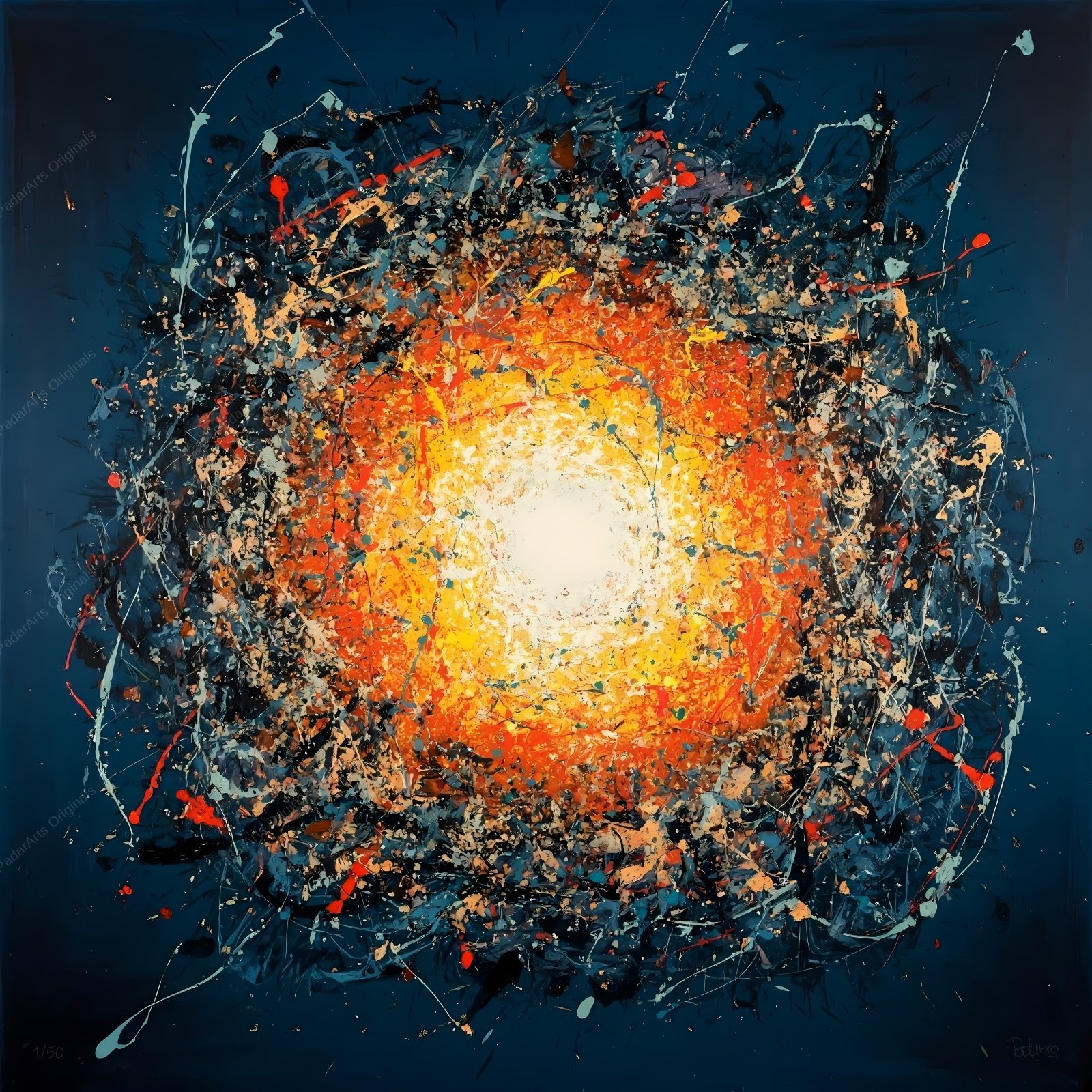 Abstract by human-ai gallery PadarArts