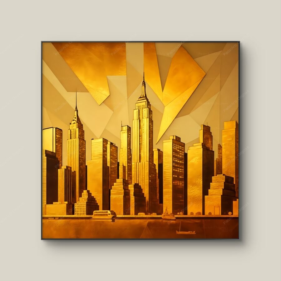 Cubist - NYC - by human-ai gallery PadarArts