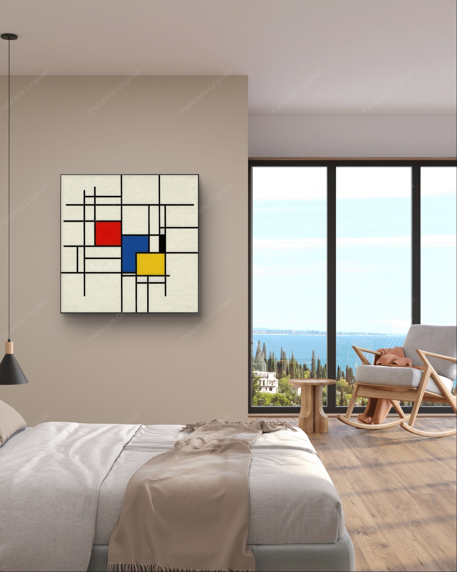 Tribute to Mondrian I - Limited 1/50 - Image 3